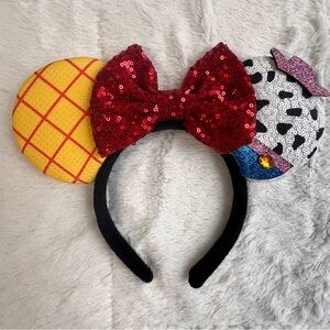Kid Teen Adult Disney Pixar Toy Story Themed Minnie Mouse Headband Ears OSA